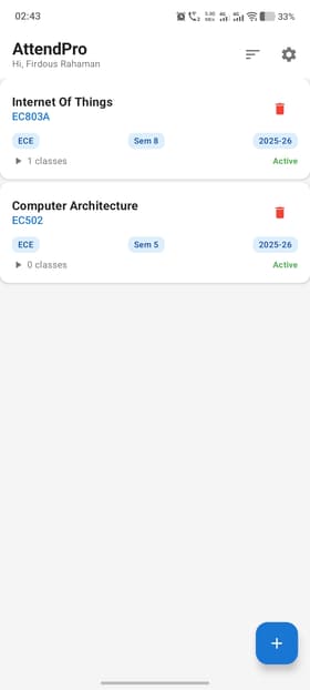 Home Screen